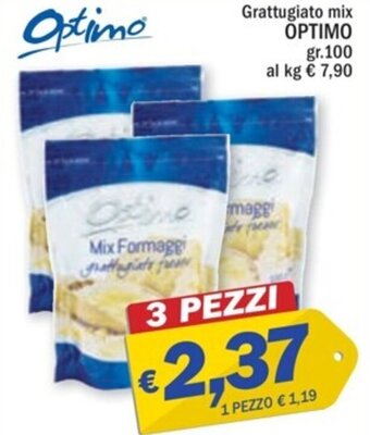 Ard Discount Grattugiato mix OPTIMO gr.100 offerta