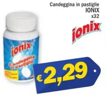 Ard Discount Candeggina in pastiglie IONIX x32 offerta