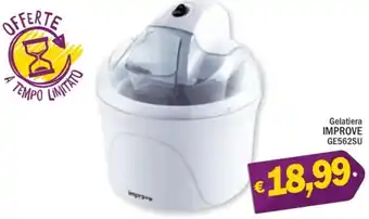 Ard Discount Gelatiera IMPROVE GE562SU offerta