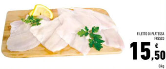 Conad FILETTO DI PLATESSA FRESCO offerta