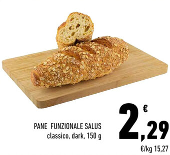 Conad PANE FUNZIONALE SALUS classico, dark, 150 g offerta
