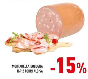 Conad MORTADELLA BOLOGNA IGP 2 TORRI ALCISA offerta
