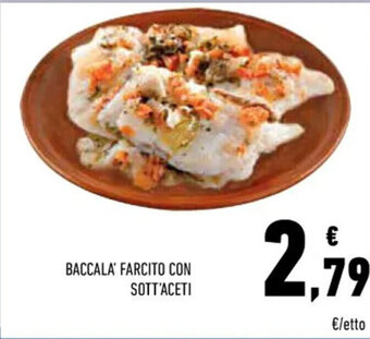 Conad BACCALA FARCITO CON SOTT'ACETI offerta