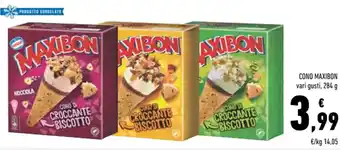Conad CONO MAXIBON vari gusti, 284 g offerta