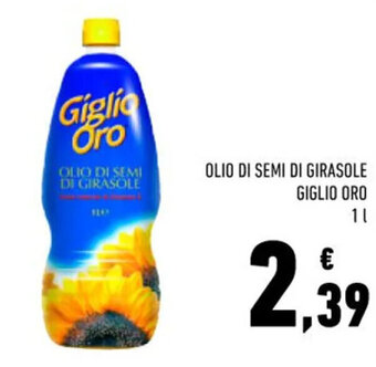 Conad OLIO DI SEMI DI GIRASOLE GIGLIO ORO 1 l offerta