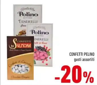 CONFETTI PELINO gusti assortiti
