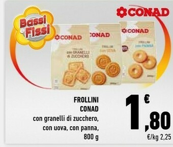Conad Conad Frollini offerta