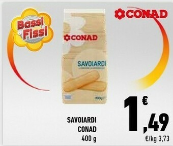 Conad Conad - I Savoiardi 400 g(ml) offerta