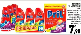 Conad Pril Detergente Per Lavastoviglie offerta