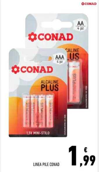 Conad LINEA PILE CONAD offerta