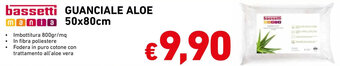 bassetti mania GUANCIALE ALOE 50x80cm