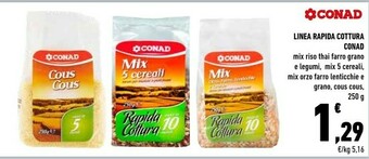 Conad Cous cous offerta