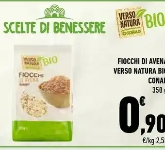 Conad Conad Fiocchi Di Avena Verso Natura Bio offerta
