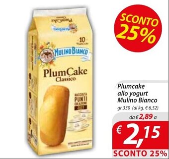 DiMeglio Plumcake allo yogurt Mulino Bianco gr.330 offerta