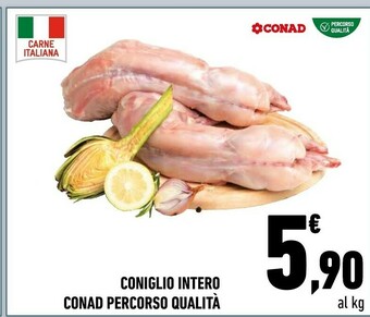 Conad Conad Coniglio Intero offerta