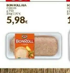 Doro Supermercati Aia Bon Roll Classico offerta