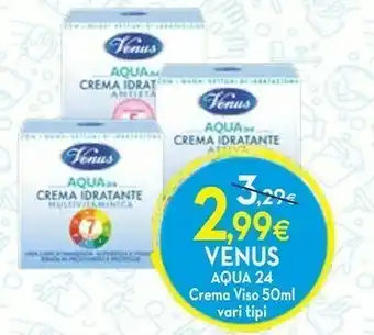 Venus Aqua 24 Crema Idratante Antieta 50ml