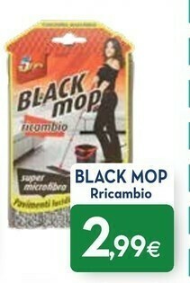 Black Mop Ricambio