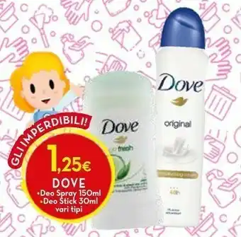 Proshop Dove Deodorante offerta