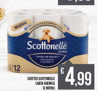 Supermercato Pollio SCOTTEX SCOTTONELLE CARTA IGIENICA 12 ROTOLI offerta