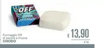 Unes Chiodo Formaggio Off Di Pecora E Mucca offerta