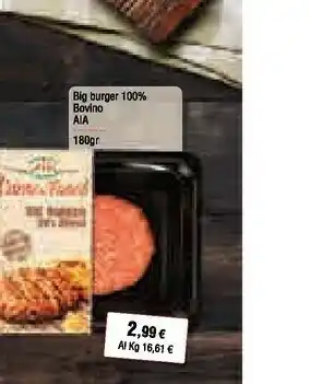 Unes Aia Big Burger 100% Bovino offerta
