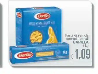 Unes Barilla Semola Di Grano Duro Rimacinata 1000 G(ml) offerta
