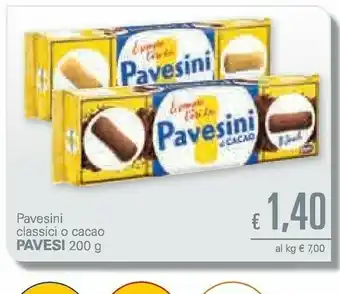 Unes Pavesi Ni Al Cacao 200 G(ml) offerta