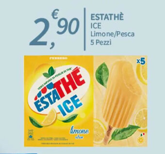 ESTATHÈ ICE Limone/Pesca 5 Pezzi