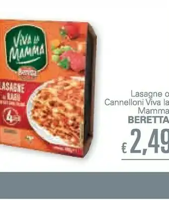 Unes Beretta Lasagne Al Pesto Viva La Mamma offerta