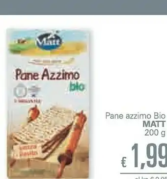 Unes Matt Pane Azzimo Bio 200 G(ml) offerta