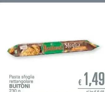 Unes Buitoni Pasta Sfoglia Rettangolare offerta