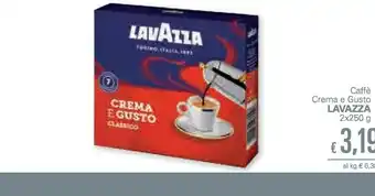 Unes Lavazza Crema E Gusto Dolce 500 G(ml) offerta