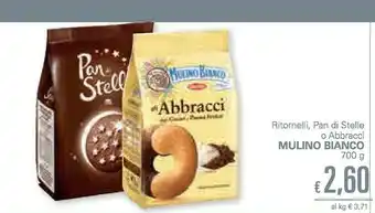 Unes Mulino Bianco Abbracci 700 G(ml) offerta