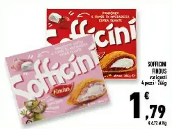 Conad Superstore Findus Sofficini Spinaci Mozzarella 266 G(ml) offerta
