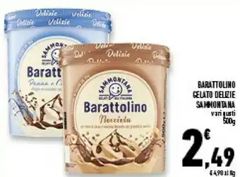 Conad Superstore Sammontana Barattolino Delizia Di Nocciola 500 G(ml) offerta