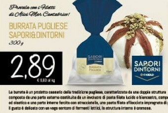 Conad Superstore Sapori&dintorni Burrata Pugliese offerta