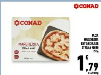 Conad Superstore Conad Pizza Margherita Rettangolare Stesa A Mano offerta