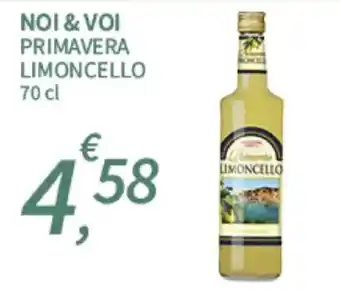 SpeSì NOI & VOI PRIMAVERA LIMONCELLO 70 cl offerta