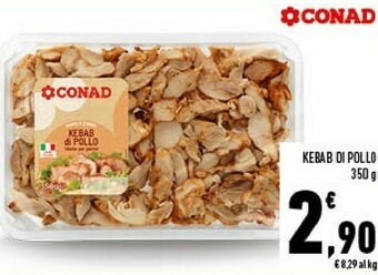 Conad Conad Kebab Di Pollo 350 G offerta