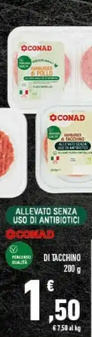 Conad Di Tacchino offerta