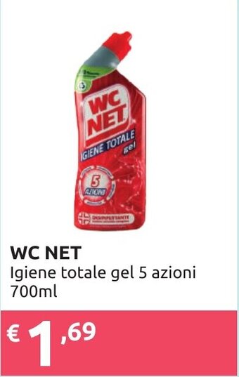WC NET Igiene totale gel 5 azioni 700ml