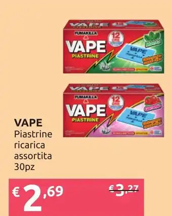 Ipersoap VAPE Piastrine ricarica assortita 30pz offerta