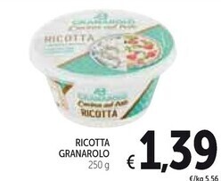 Spazio Conad Granarolo ricotta offerta
