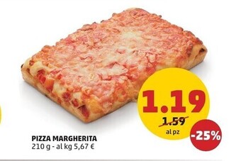 PENNY Pizza margherita offerta