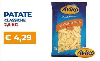 Aviko PATATE CLASSICHE 2,5 KG