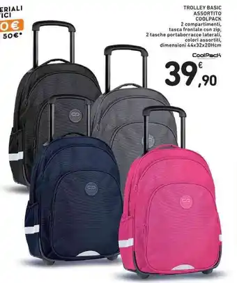 Conad TROLLEY BASIC ASSORTITO COOLPACK offerta