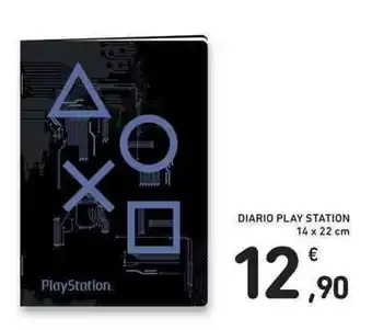 Conad DIARIO PLAY STATION 14 x 22 cm offerta