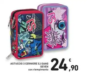 Conad ASTUCCIO 3 CERNIERE SJ GANG SEVEN offerta