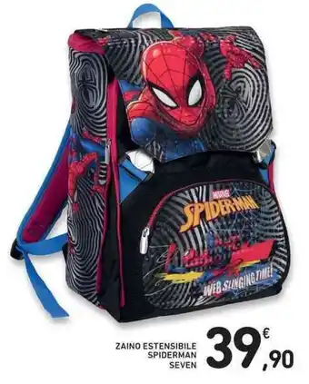 ZAINO ESTENSIBILE SPIDERMAN SEVEN
